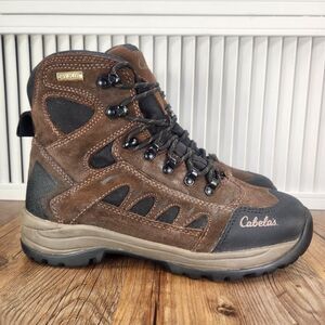 Cabela's Men's Brown and Black Hiking Boots